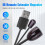 IR Extender Infrared Remote Control Receiver USB Adapter Transmitter for Cable Box Stereo HD TV 6