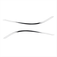For C Class W204 C200 Front Bumper Trim Strip Left 2048853721 Right 2048853821