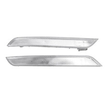Left Right 1 Pair Clear White Side Marker Reflector 63147187087 63147187088 for X5 X6 E70 E71 2008- 2014
