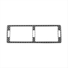 For 5 Series E39 1998-2003 Soft Carbon Fiber Center Console Air Vent Frame Cover Trim Interior Accessories