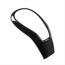 Black Car Gear Shift Head Cover Trim Shifter Knob Frame Sticker Replacement for XC60 S60 S80 V40
