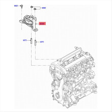 Trans Mounting Bracket 1250617 for C-Max Focus Mk2 1.8 2.0 Petrol Hydro 2003-2012 Gasket Assembly Engine Mounts