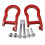 Red Tow Hooks Kit for 1500 84192871 6