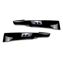 Front Bumper Side Splitter Cover for 3 Series E90 320I 330I 2009-2012 Fog Lamp Air Vent Intake Spoiler Lip