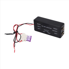 New Black Input/Output Adjustable Turbo 1 Line Driver Signal Amplifier Booster Adapter for Car Boat