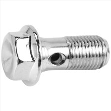 2x Motorcycle Stainless Brake Banjo Bolt M10 x 1.0mm Caliper Master Cylinder