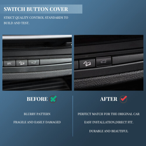 Rear Trunk Switch Button Cover For X5 E70 2006-2013 X6 E71 2008-14 1
