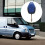 3 button cover shell key remote control body & keys for transit blue 8