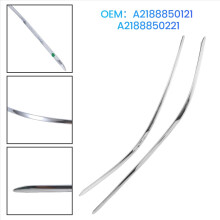 A2188850121 A2188850221 Car Left Right Front Bumper Trim Strips for - W218 CLS300 CLS320 CLS350 CLS500