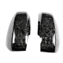 Car Side Rear View Mirror Cover Carbon Fiber Forging Pattern for 350Z Z33 2003-2008 Wing Caps