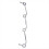 Engine Overflow Pipe 16271-42502 for V1505 V1305 3