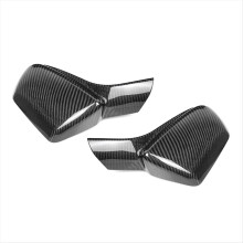 Carbon Fiber Rearview Mirror Cover for 2016-2023 Side Wing Caps Shell Trim Exterior