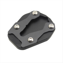 Motorcycle Accessories Kickstand Side Stand Extension Pad Support Plate for 450MT MT450 2024 2025 Black
