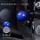 Button Cover, Joystick Car Engine Stop Cover Protector, Ignition Decoration,Blue 3