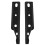 Bumper Face Bar Bracket Retainer Mounting for E250 E350 E400 E550 2128810106 2128810206 10