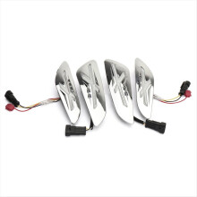 Motorcycle Front Rear Turn Signal Light Bright Indicator Running Lamp Flashers for Sprint 150 125 Silver