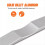 2Pcs Car Sliding Door Stop Kit Stopper for Sprinter Transit 9