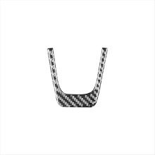Carbon Fiber for Mach-E 2021-2024 Car Wheel Steering Trim Sticker Interior Accessories