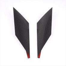 For 5 Series G60 2024 Real Carbon Fiber Center Console Side Panel Trim Cover Interior Accessories