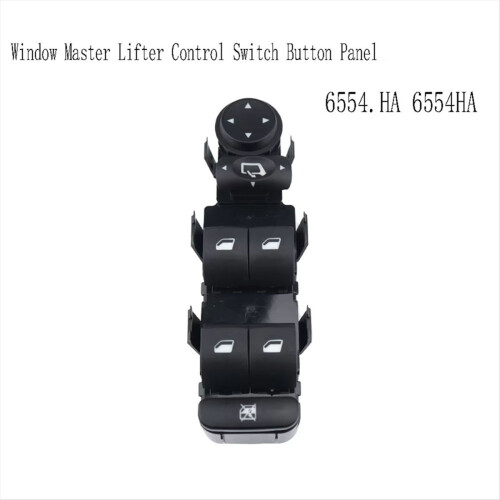 6554.HA 6554HA Electric Power Window Master Lifter Control Switch Button Panel for C4 1