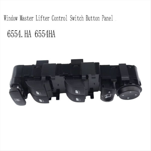 6554.HA 6554HA Electric Power Window Master Lifter Control Switch Button Panel for C4 2