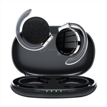 F2 Wireless Bluetooth Headset Over-Ear Sports Noise Cancelling Talking Stereo Music Headset-Black