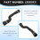 Engine Radiator Hose Coolant Heating Water Pipe LR000931 for 2 7