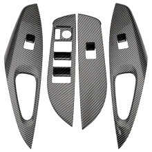 Car Door Armrest Window Glass Lift Button Control Switch Panel Cover for 2019-2022 RHD