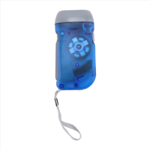 Hand- LED flashlight Lantern dynamo mini emergency home Torch Lamp self-charging hand Light 2