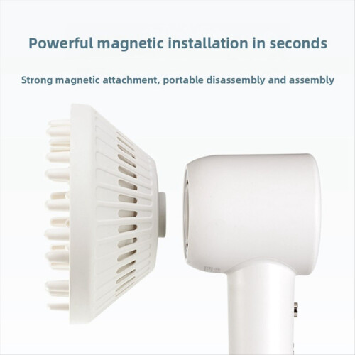 for Gleam and Glory Dryer Curling Hood Diffuser Nozzle White 1