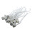 15 Pcs White MR16 GU5.3 Ceramic Base Socket LED Light Lamp Holder 6