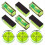 9 Pcs Small Bubble Spirit Level, Mini Magnetic Square Drill , Circular Measuring Tool 1