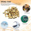 12mm Long Metal Hexagonal M3 Female Thread PCB Standoff Spacers 50 Pcs 7