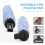 Main Roller Brushes Replacement for Atvel F16 / Pro Sweeper Accessories Enhanced Cleaning Efficiency 2 Pcs 6