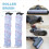 Main Roller Brushes Replacement for Atvel F16 / Pro Sweeper Accessories Enhanced Cleaning Efficiency 2 Pcs 9