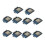 10PCS TYPE-C Development Board USB ESP8266 ESP-12F V2 Module WiFi Dev 3.3V with Pin for 7