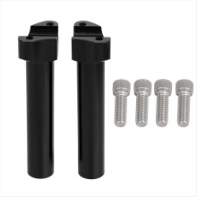 CNC 6.5Inch Tall Handlebar Risers for Most Dyna Models with 1inch (At the Center) Handlebars Aluminum Bar
