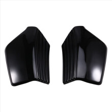 1Pair Black L&R Rearview Mirror Trim Cover for Goldwing GL1500 ALL 1500 1988-2000 Back Accents Shells