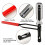 10MM Valve Adjustment Tool Jam Nut,Slotted Adjusting Stud,Valve Grinding Tool,Valve Lapping Guiding Removal 7