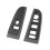 1Pair Front Window Switch Bezel 89045128 89045120 for 03-07 Armrest Upper Panel Light Gray 9