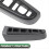 1Pair Front Window Switch Bezel 89045128 89045120 for 03-07 Armrest Upper Panel Dark Gray 5