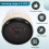 2Inch Universal Gauge Kit, E-1/2-F Pointer Level Meter Kit with LED Backlight, DC 12V Tank 4