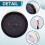 2Inch Universal Gauge Kit, E-1/2-F Pointer Level Meter Kit with LED Backlight, DC 12V Tank 9