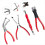 4pcs Electrical Disconnect Pliers for Cars,Electrical Connector Separator Tool and Plier 6