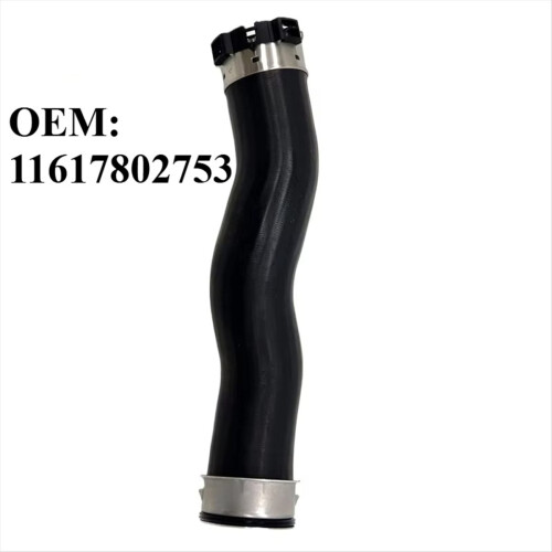 11617802753 Engines Coolant Incooler Hose for E46 E82 E88 E90 E91 E92 E93 X1 320D Turbo Charge Air Intake 2