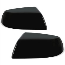 For 2007-2020 Car Rearview Side Mirror Cover Wing Cap Exterior Door Rear View Case Trim