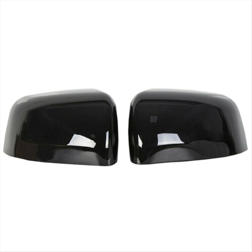 2Pcs Rearview Side Mirror Cover Cap Gloss Wing Styling for Grand Durango 2011-2019