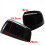 2Pcs Rearview Side Mirror Cover Cap Gloss Wing Styling for Grand Durango 2011-2019 7
