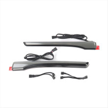 Motorcycle LED Side Lights for Indian Touring Trunk//Pursuit 2020-2024 Smoke Grey