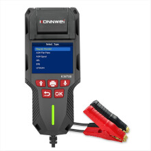 KW700 12V 24V Battery Tester 10-2000CCA with Printer Cranking Charging Test Tools Diagnostic Tool